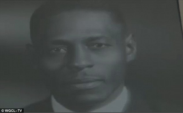Frank Levingston passes the torch to Richard Overton
