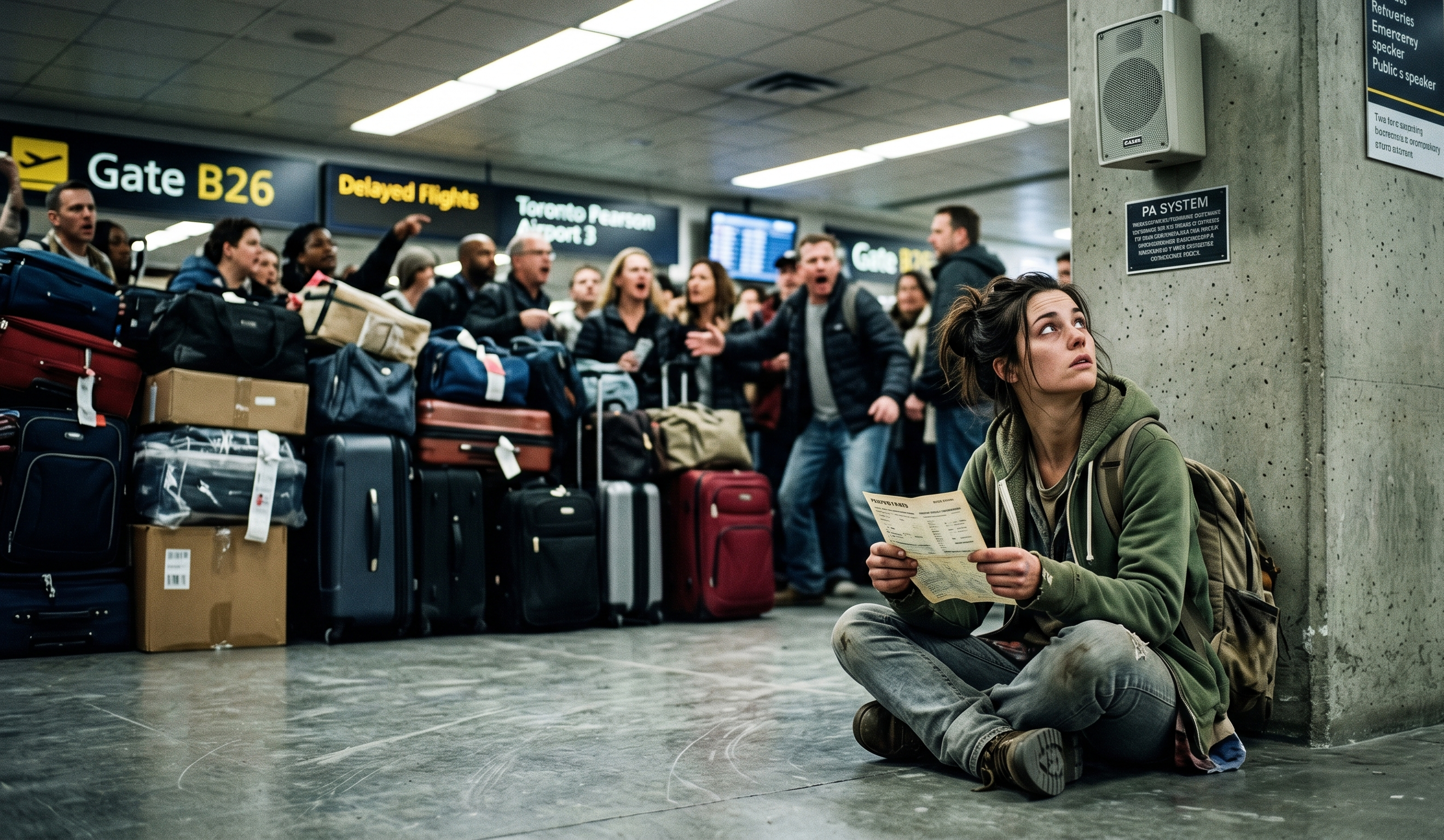 Pearson Airport Launches Podcast to Distract Stranded Passengers From 14-Hour Delay